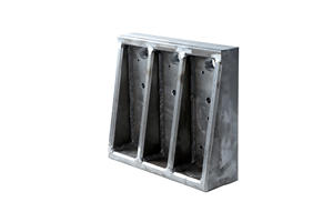 Precision CNC Machined Customized Paver <b>Block</b> Metal Component with Holes and <b>Mounting</b> Features - Product Image 2