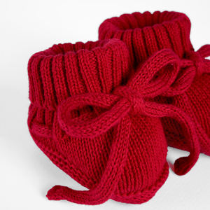 Chaussettes décontractées pour bébés 0-3 mois, 100% coton tricoté standard, écologiques, OEM/ODM, Vietnam, couleur personnalisable, support aiguille - Product Image 3