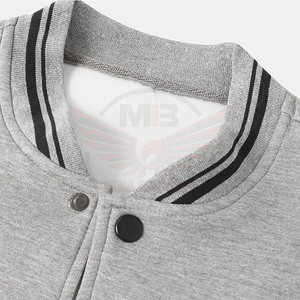 Chaqueta Casual de Invierno para Hombre, Estilo Universitario, con Cuello Alto, 100% Algodón Ecológico, Servicio OEM de Pakistán, Mejor Precio, Gran Venta - Product Image 3