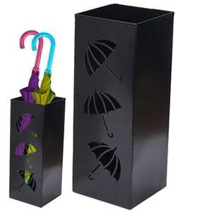 Soporte para Paraguas Minimalista de Metal con Estructura de Acero Resistente para Organizador de Entrada de Hogar Contemporáneo - Product Image 2