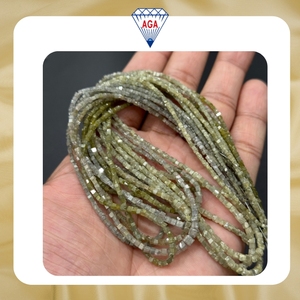 Cuentas Cuadradas de Diamante Gris Natural de 2 mm, 18 Quilates, Cuentas de Diamante Sueltas Sin Tratar, Africanas, AAA, para Fabricación de Joyas, Piedras Preciosas Finas al por Mayor - Product Image 2