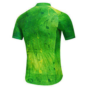 Jersey de Ciclismo para Hombre con Estampado por Sublimación, Logotipo Personalizado en Color, Spandex/Poliéster, Secado Rápido, Ecológico, Transpirable, Antibacteriano - Product Image 2
