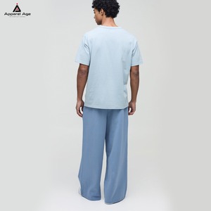 Pantalones Deportivos Holgados Grises de Algodón 100% Transpirables para Hombre, Cintura Media, Cierre con Cordón, Estilo Casual - Product Image 6