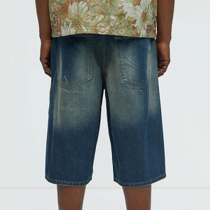 Short en jean pour homme, confortable et jeune, avec logo personnalisé, décontracté, de haute qualité, en coton simple – Grande Vente - Product Image 2