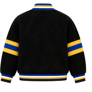 Chaqueta Bomber Reversible Personalizada de Sherpa para Mujeres de Sigma Gamma Rho, Chaqueta Cálida de Forro Polar para Hermandad Griega, Ropa de Calle de Invierno de Doble Cara - Product Image 2