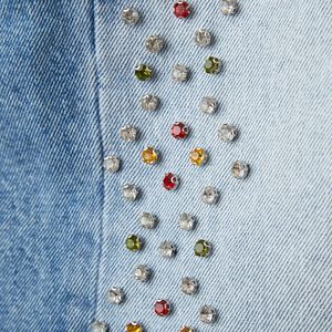 Comfortable Men Rhinestone Short Breathable Hot Selling Light Weight Reasonable Rate Men Rhinestone Short With Latest Designs - Product Image 4