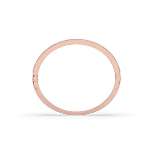 Unique 5.32Ct Lab Grown Diamond IGI Certified Lightweight Round Brilliant Cut 14KT 10KT <b>Gold</b> Bracelet for Parties - Product Image 2