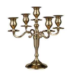 Candelabro de Hierro Negro de 5 Brazos, Estilo Único y Elegante, para Decoración e Iluminación, Tamaño Alto - Product Image 4