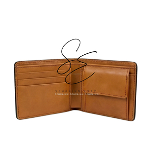 2026 New Hand <b>Embossed</b> Custom Western Leather Wallet Handmade Floral Tooling Bifold Wallet for Men Slim <b>Card</b> Holder - Product Image 5