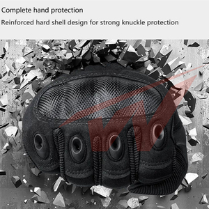 Summer Biker Leather Motorbike Thermal <b>Gloves</b> Dark Brown Motorcycle Auto Protective Gear TPU <b>Knuckle</b> Guard Touch Screen Outdoor - Product Image 6