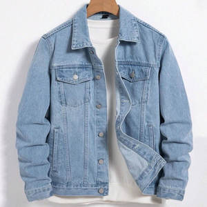 Vestes en jean d'hiver pour hommes de qualité supérieure fabriquées au Pakistan, à col montant, écologiques, respirantes, 100 % coton, design personnalisé, vente en gros - Product Image 1