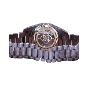 Reloj de Lujo para Hombre con Diamantes de Moissanita y Acero Inoxidable Premium - Product Image 4