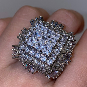 VVS Lab-Grown Created Diamond Rose Gold IGI Certified Engagement Wedding Party Custom <b>Ring</b> Yellow Gold <b>Black</b> Diamond <b>Men</b> - Product Image 3