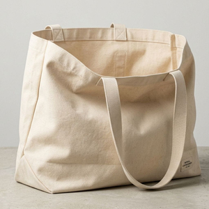 Wholesale Tote Bag Factory Supply <b>Canvas</b> Tote Bag Durable Shoulder Bag Custom Design for Shopping and Promotion Tote Bag - Product Image 5