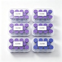 Matière première cosmétique GHK Cu Tripeptide de cuivre 1 Poudre de peptide de haute pureté (99%-99,9%) CAS 89030955 Formule moléculaire