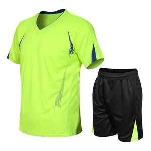 High Quality Men's Polo Shirt and Shorts <b>Twin</b> <b>Set</b> Custom Team Uniform Breathable Cotton OEM ODM Factory Supplier - Product Image 3