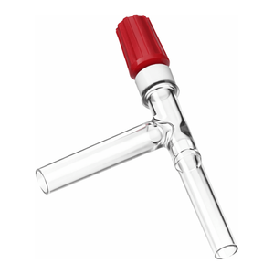 ตัววาล์ว Corning PYREX Rotaflo PTFE แบบสองทาง 90 องศา สำหรับควบคุมการไหลอย่างแม่นยำ - Product Image 1
