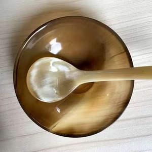 Tazón para Ensalada de Cuerno de Búfalo 100% Original a Precio Económico, Artesanía Natural, Ecológico, Tazones Vintage para Fiestas, Impresión de Logotipo Personalizado - Product Image 2