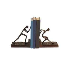 Marvelous Design Bookends <b>Books</b> Rack Handmade Metal Bookends For Office Schools Collage And <b>Library</b> Use - Product Image 1