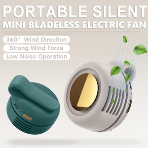 Ventilateur portable rechargeable par USB, mini ventilateur à clip, ventilateur de poche - Product Image 5