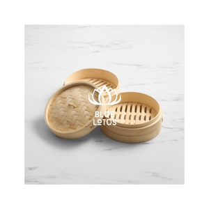 Cesta de Vapor de Bambú Aprobada por Clientes para Cocinar Arroz y Dim Sum, Reutilizable, Ligera, Duradera, Venta al por Mayor, Exportación - Product Image 1