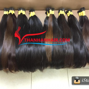 Produit de qualité supérieure donneur unique, cheveux de bébé, cheveux en vrac 100% cheveux humains vietnamiens bruts couleur naturelle prix de gros - Product Image 3