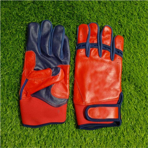 Gants de frappe pour baseball et softball, qualité supérieure, durables, respirants, en cuir, compatibles écran tactile, style vintage pour hommes, dernier design - Product Image 1