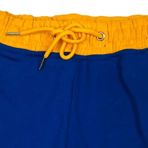 Pantalones Cortos de Forro Polar Sigma Gamma Rho SGRho Azul Dorado, Ropa Griega Premium Unisex, Pantalones Deportivos de Hermandad - Product Image 5