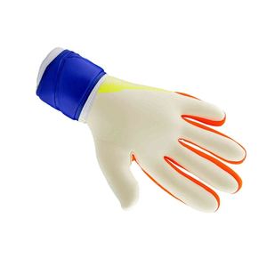 ถุงมือผู้รักษาประตูฟุตบอลมืออาชีพ ยางลาเท็กซ์ 4 มม. ปิดด้วยแถบตีนตุ๊กแก แห้งเร็ว ป้องกันได้ดี ระบายอากาศได้ดี จากโรงงานผู้ผลิตโดยตรง ใหม่ - Product Image 5