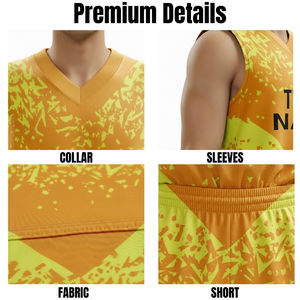 Tenue de basketball personnalisée pour hommes, kit d'équipe de club, nouveau design, uniforme de basketball respirant avec faible MOQ, maillots personnalisés - Product Image 5