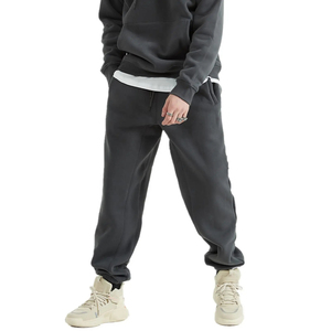Conjunto Deportivo Unisex con Capucha Negra, Manga Larga, Color Sólido, Corte Holgado Informal, con Cordón Ajustable y Bolsillos Laterales, Ropa de Otoño 2026 - Product Image 4