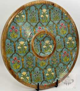 Luxury Handmade Wooden Serving <b>Platter</b> for Premium Hospitality Tableware - Product Image 4