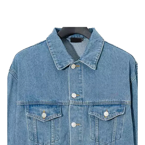 <b>Men's</b> Everyday Denim <b>Jacket</b> Comfortable Regular Fit Button Up <b>Long</b> Sleeve Casual Outdoor Street Style Coat - Product Image 4