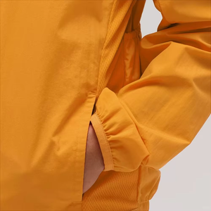 Unisex Waterproof <b>Windbreaker</b> Set Solid Color Breathable 100% Cotton Sporty Fleece Lining 2 1 Design Jacket Pants Tracksuit - Product Image 2