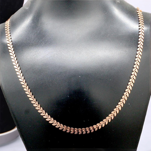 Collar de Cadena de Eslabones de Cobre Sólido Unisex de 16-30 Pulgadas de Smarat Jewels, Estilo Hip Hop, Joyería Religiosa de Alta Calidad para Cristianos - Product Image 1