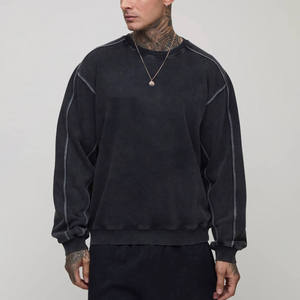 Meilleurs sweats à capuche en polaire pour hommes, 100 % coton, style streetwear tendance, coutures brutes, du fabricant de premier plan - Product Image 1
