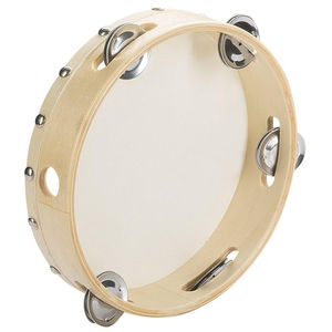 Tambourin en bois de bouleau fait main de haute qualité, instrument professionnel sans tête pour bébé, jouet musical artisanal en bois - Product Image 6