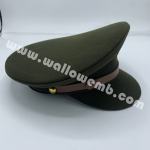 Casquette d'officier ODM OEM en gros avec taille, couleur et logo personnalisés – Casquette à visière sur mesure - Product Image 3