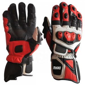 Guantes de conducción de dedos completos de color marrón claro de importación Premium para hombre - Product Image 1