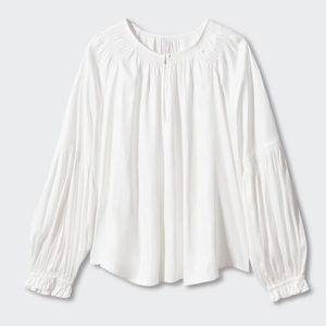 เสื้อเชิ้ตผ้าซาตินลูกไม้แฟชั่นสำหรับผู้หญิง แขนสั้น ติดกระดุม ทรงหลวม สไตล์ลำลองสำหรับใส่ทำงาน คอวี ดีไซน์หรูหรา ไซส์ใหญ่ ปักลาย - Product Image 3