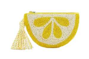 Monedero de lentejuelas con cuentas de media luna al por mayor, bolsa bordada con lentejuelas, cartera con cremallera multicolor, bolso de mano étnico tribal, estuche para cosméticos - Product Image 4