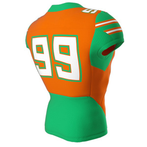 Chemises d'équipe de football personnalisées Maillot de football américain athlétique Uniforme de sport personnalisé Vêtements d'équipe à séchage rapide - Product Image 4
