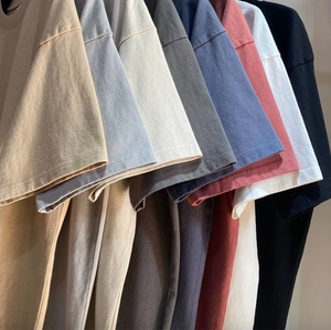 Camiseta Unisex de Alta Calidad, Cuello Redondo, Manga Corta, Tejido de Algodón, Marca Propia, Personalizable con Estampado, Lisa, Informal, Antibolitas - Product Image 3