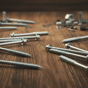 Class 4.8 & 6.8 Zinc Plated Carbon Steel Hex Head Partial Thread Lag <b>Screws</b> M6-M12 Metric/Inch Standard PDC - Product Image 1