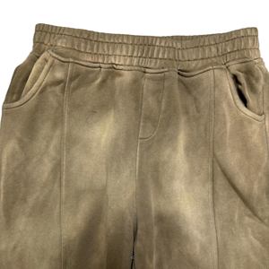 Pantalones Deportivos 100% Algodón con Lavado Ácido y Estilo Americano, con Lazos Grandes y Corte Holgado - Product Image 4
