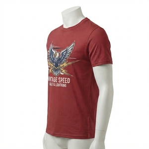 T-shirt personnalisé pour homme avec impression graphique, coton de qualité supérieure, motifs graphiques vibrants, construction confortable, personnalisable - Product Image 4