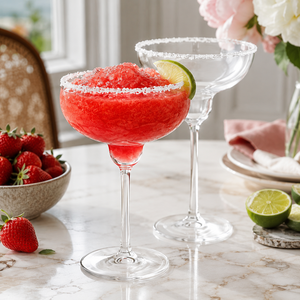 Copas de Cóctel de Borosilicato Hechas a Mano de 150 ml, Vasos de Martini sin Plomo, Cristalería de Bar Reutilizable, Venta al por Mayor - Product Image 1