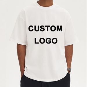 Camiseta de Manga Corta para Hombre, Cuello Redondo, Color Sólido, Talla Grande, 100% Algodón Tejido, Casual, Transpirable, Corte Regular - Product Image 4
