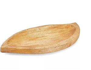 Plateau de service ovale en bois, fabriqué avec du bois de haute qualité, aspect moderne, nouvelle collection, idéal pour la cuisine. - Product Image 5