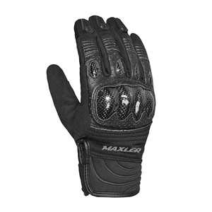 Gants d'été en cuir pour moto, à doigts complets, avec protection de la paume, personnalisables, pour motards urbains, avec logo personnalisé et caractéristiques de sécurité - Product Image 2